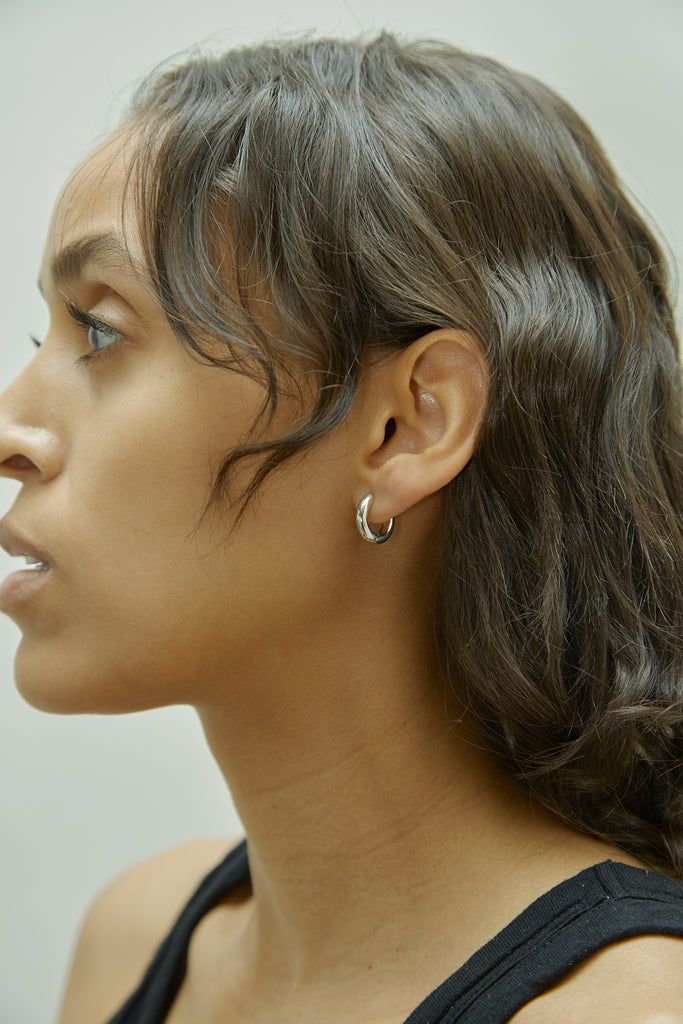 Small Chunky Hoops | Otiumberg