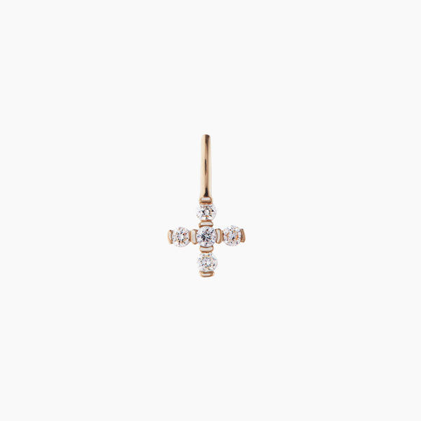 diamond cross pendant