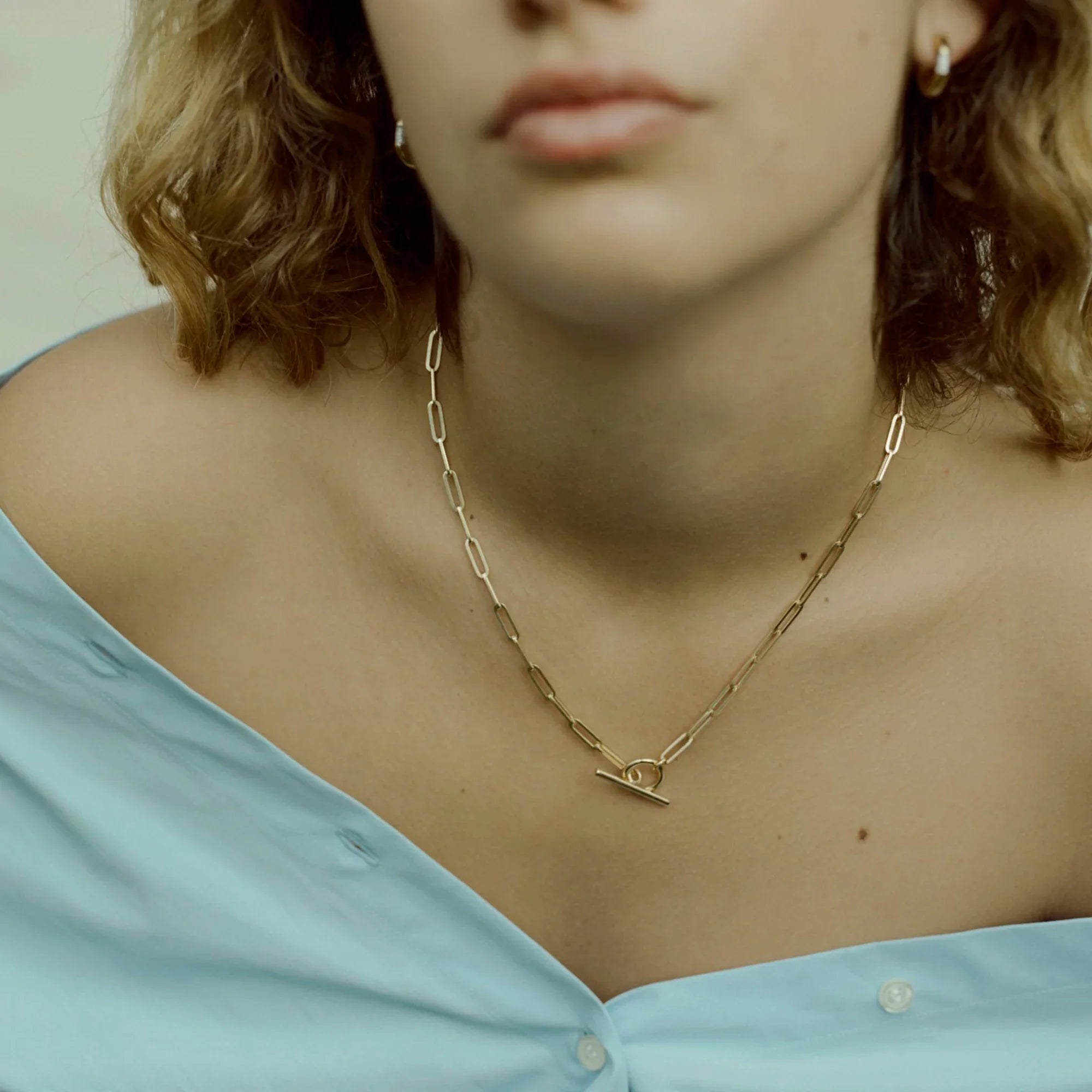 Love link necklace