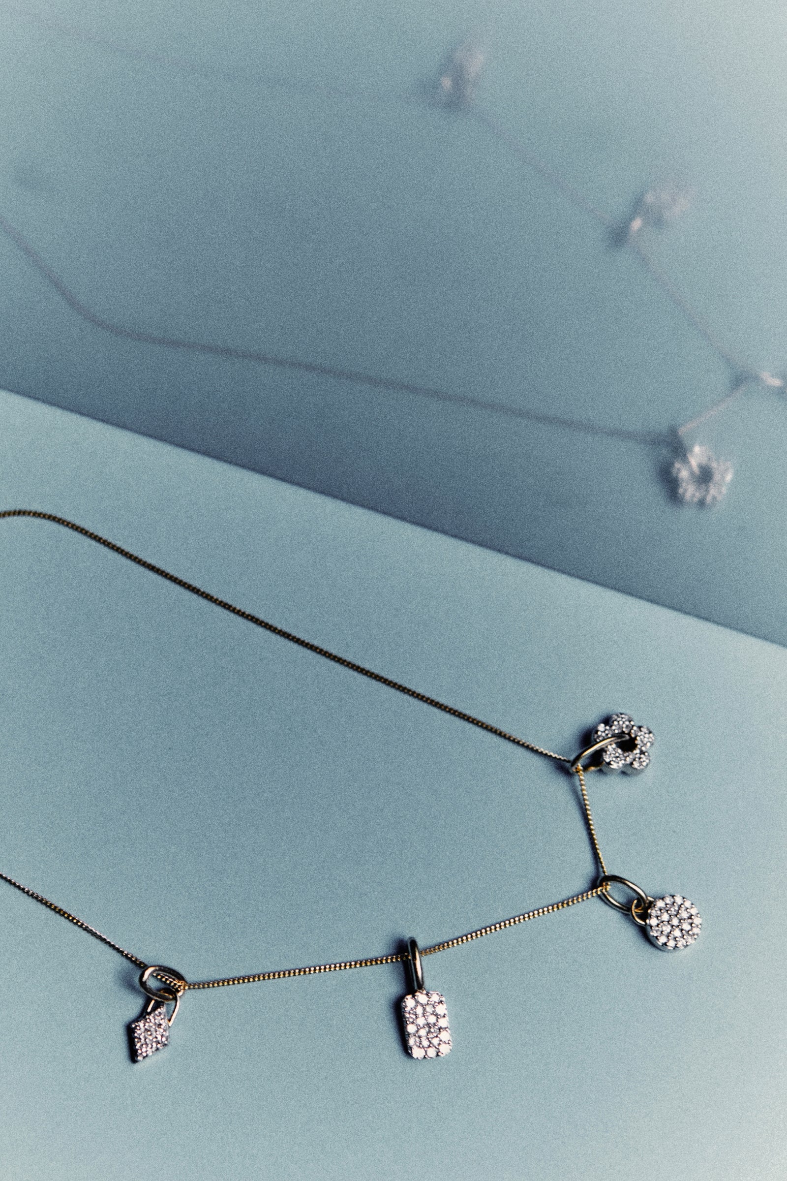diamond hoop earrings