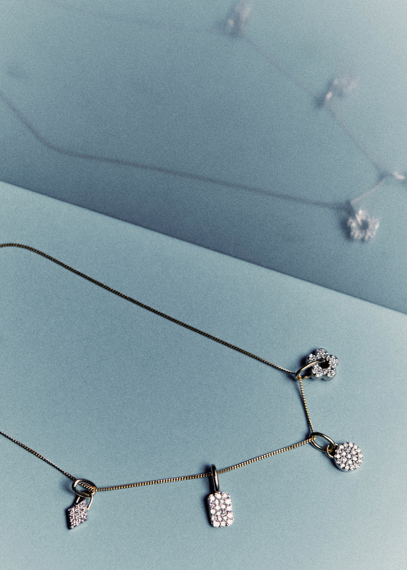 diamond hoop earrings