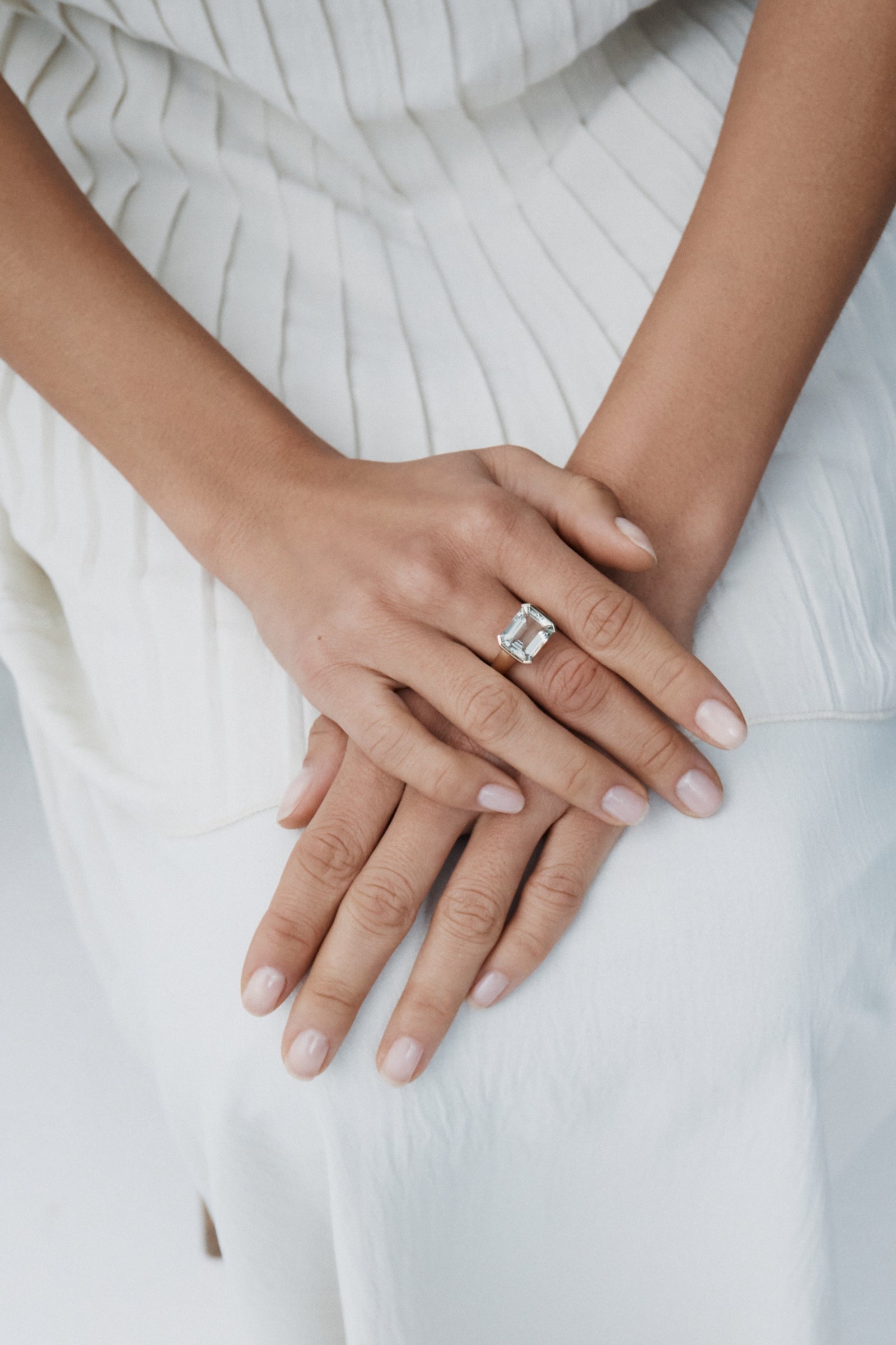 solid gold Domino ring