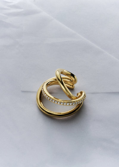 Pavé Spiralis Ear Cuff