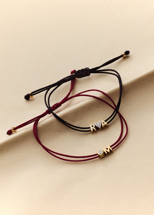 Totem Name Red Cord Bracelet (Made To Order)