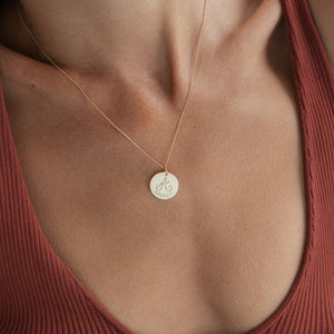 Large Solid Gold Disc