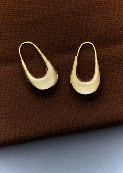 Roscida Silhouette Drop Hoops