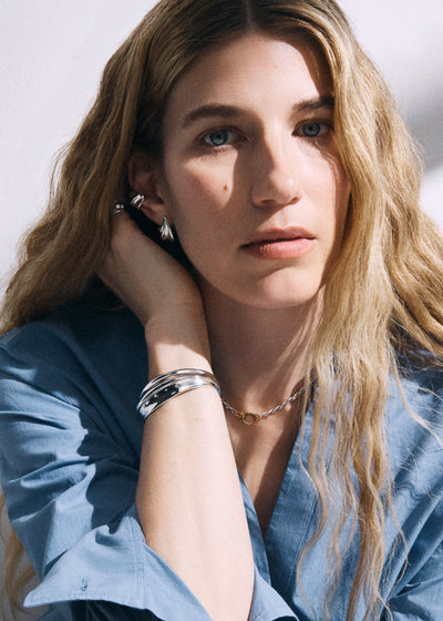 Wave Cuff Bracelet (Pre-Order)