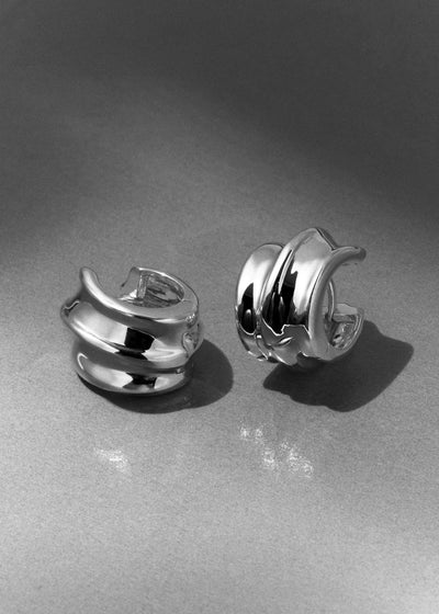 Small Wave Hoops