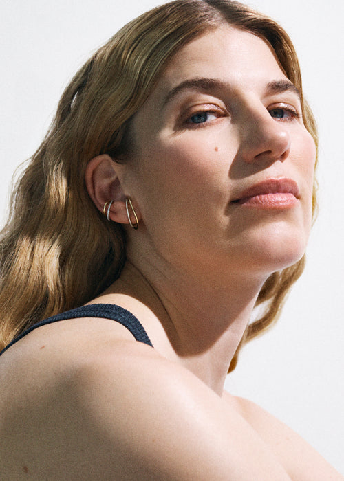 Pavé Double Ear Cuff