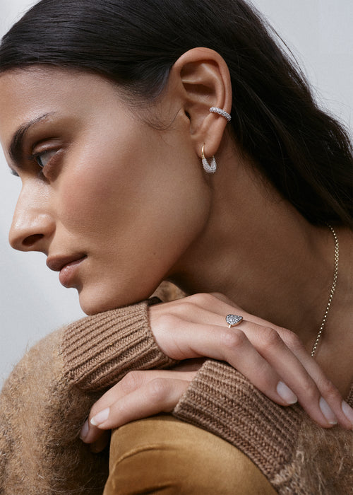 Diamond Ear Cuff
