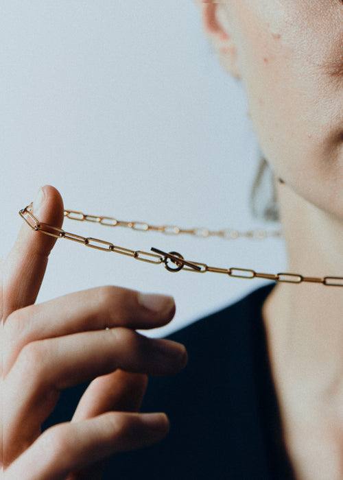 Long Love Link Necklace