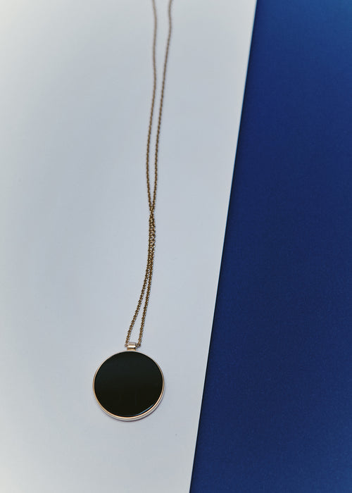 Onyx Sphere Necklace