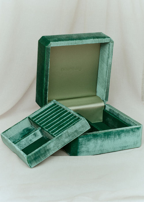 The Sage Green Jewellery Box