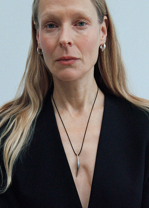 Cord Cinder Necklace