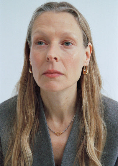 Roscida Silhouette Drop Hoops