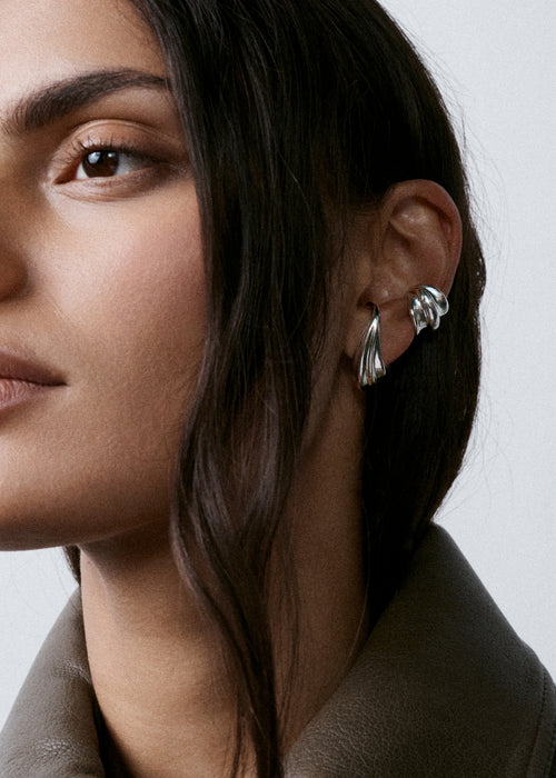 Wave Lower Lobe Earring