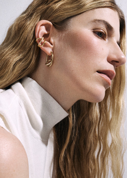 Pavé Spiralis Earrings