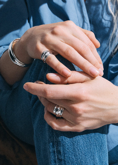 Wave Cuff Bracelet (Pre-Order)