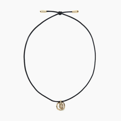 Black String Necklace Set - BOVEEE - 3795540