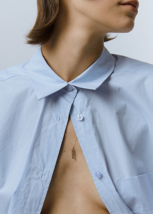 Solid Gold Name Pendant (Made To Order)