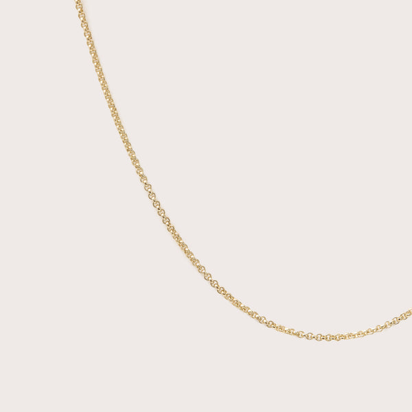 Solid Gold Belcher Chain