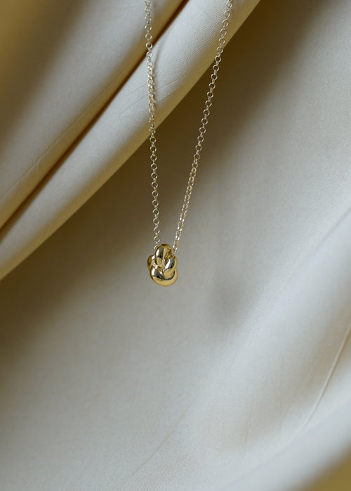 Vermeil Knot Necklace