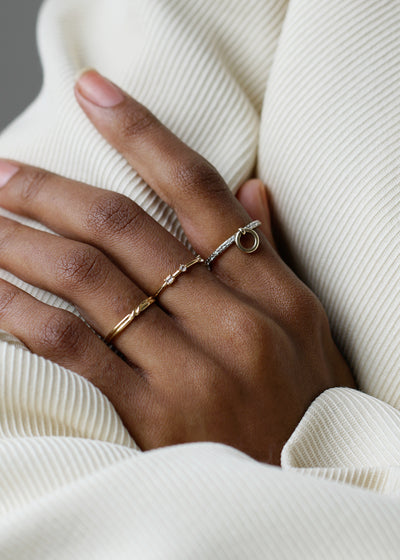 Diamond Knocker Ring