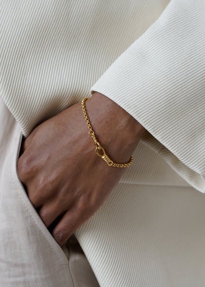 Locked Necklace & Bracelet Set