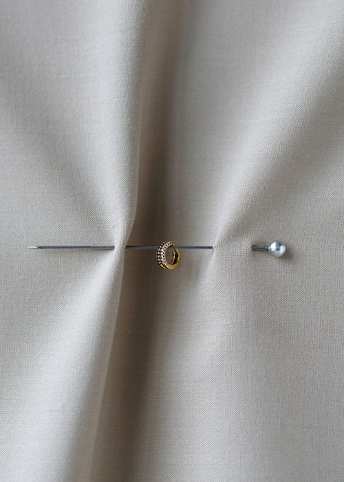 Signature Diamond Huggie Edit - Set 1