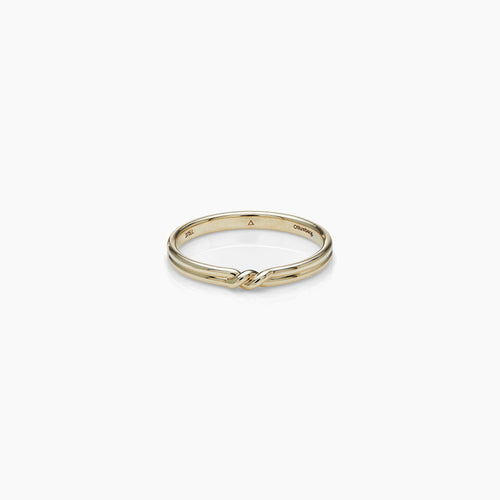 Duo Twisted Thread Ring