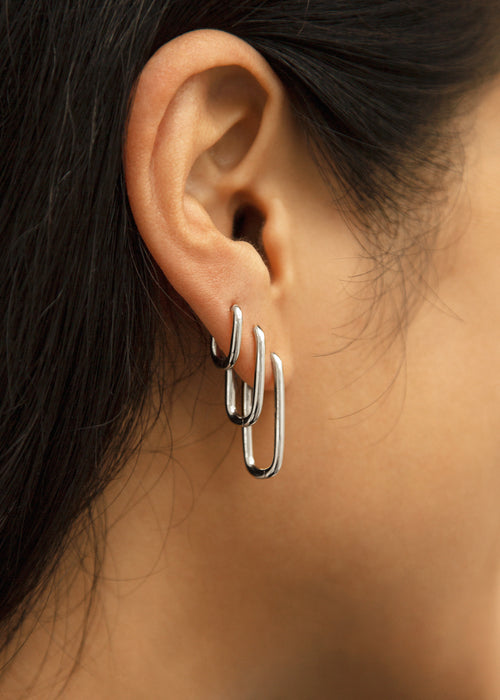 Paperclip Large Earring