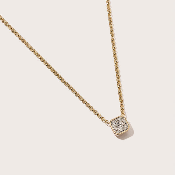 Diamond Domino Necklace