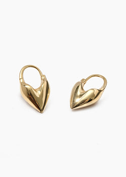 Roscida Heart Hoops (Pre-order)