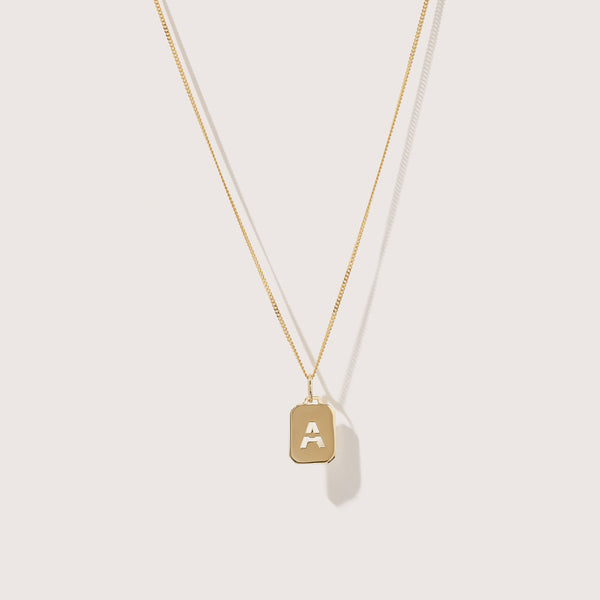 Initial Tag Pendant