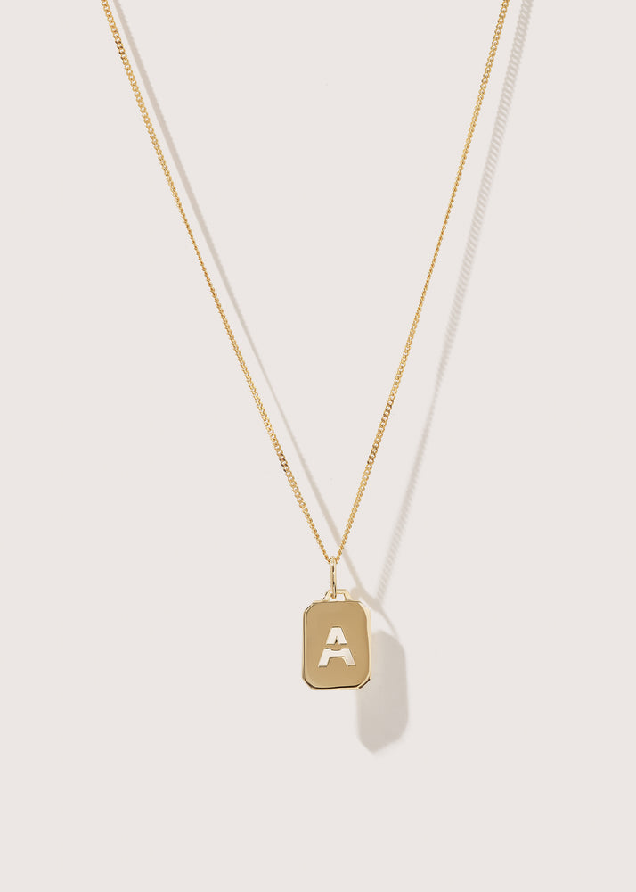 Initial Tag Pendant