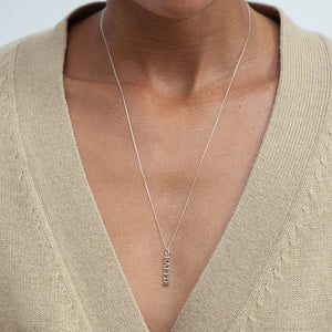 Sterling Silver Name Pendant (Made To Order)
