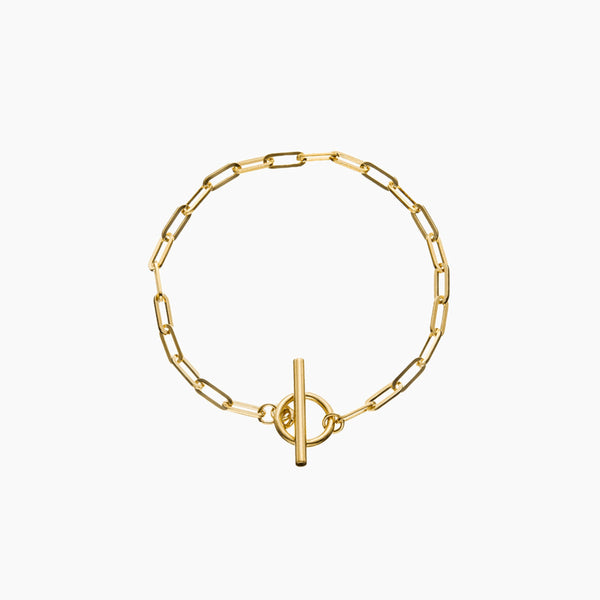 Otiumberg Gold Vermeil Love Link Bracelet