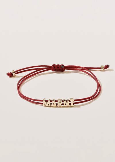 Totem Name Red Cord Bracelet (Made To Order)