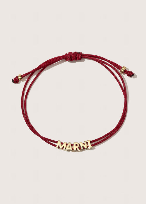 Totem Name Red Cord Bracelet (Made To Order)