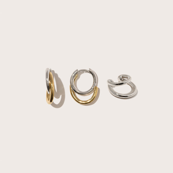 Mixed Metal Spiralis Edit - Set 1