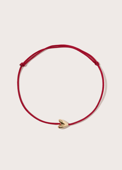 Roscida Heart Cord Bracelet