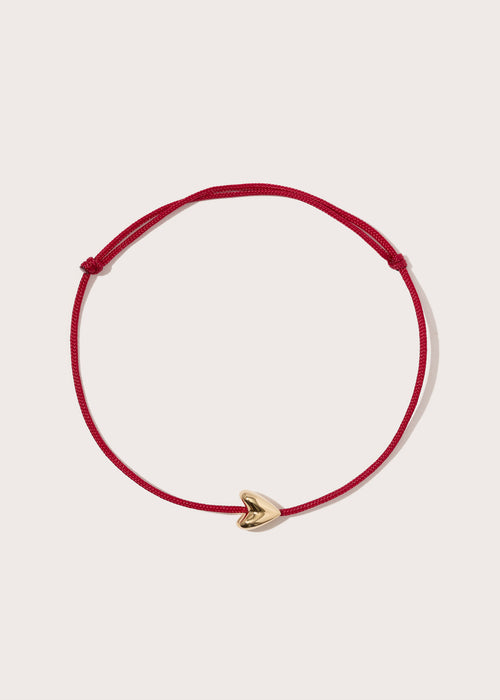Roscida Heart Cord Bracelet
