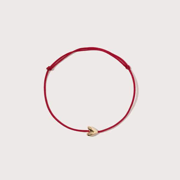Roscida Heart Cord Bracelet