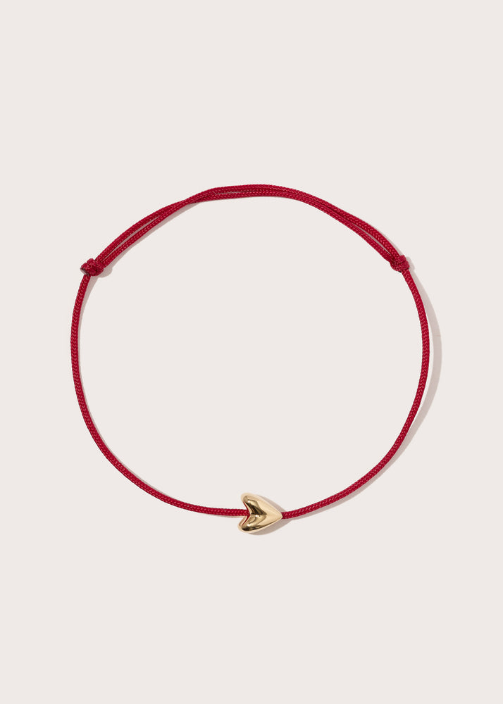 Roscida Heart Cord Bracelet