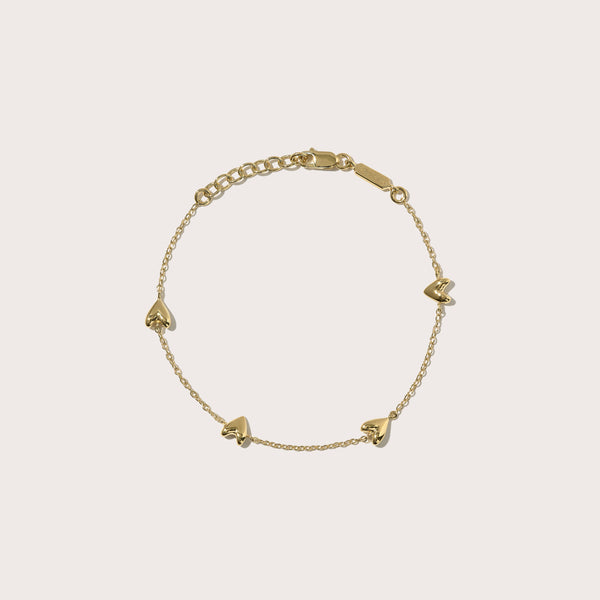 Roscida Heart Scatter Bracelet