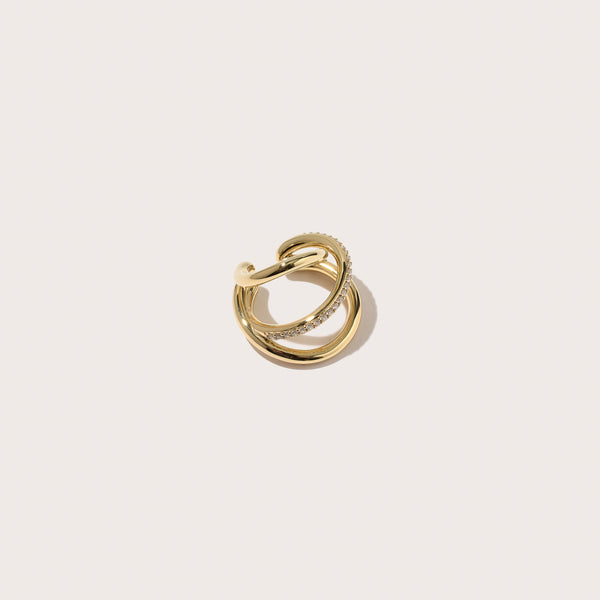 Pavé Spiralis Ear Cuff