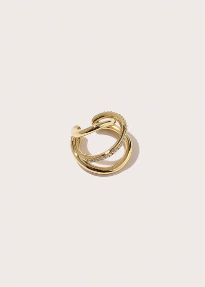 Pavé Spiralis Ear Cuff