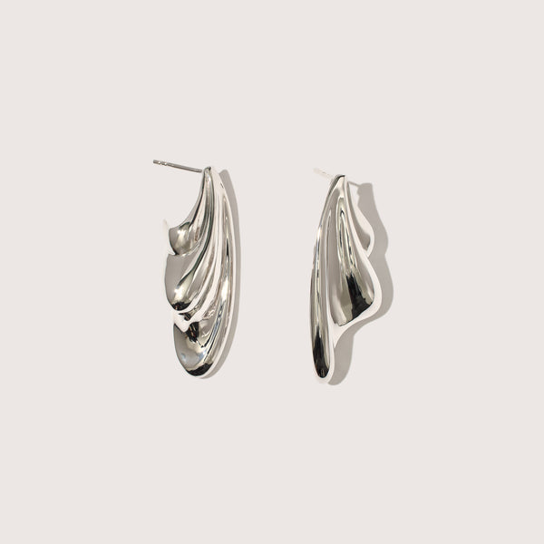 Statement Wave Earrings