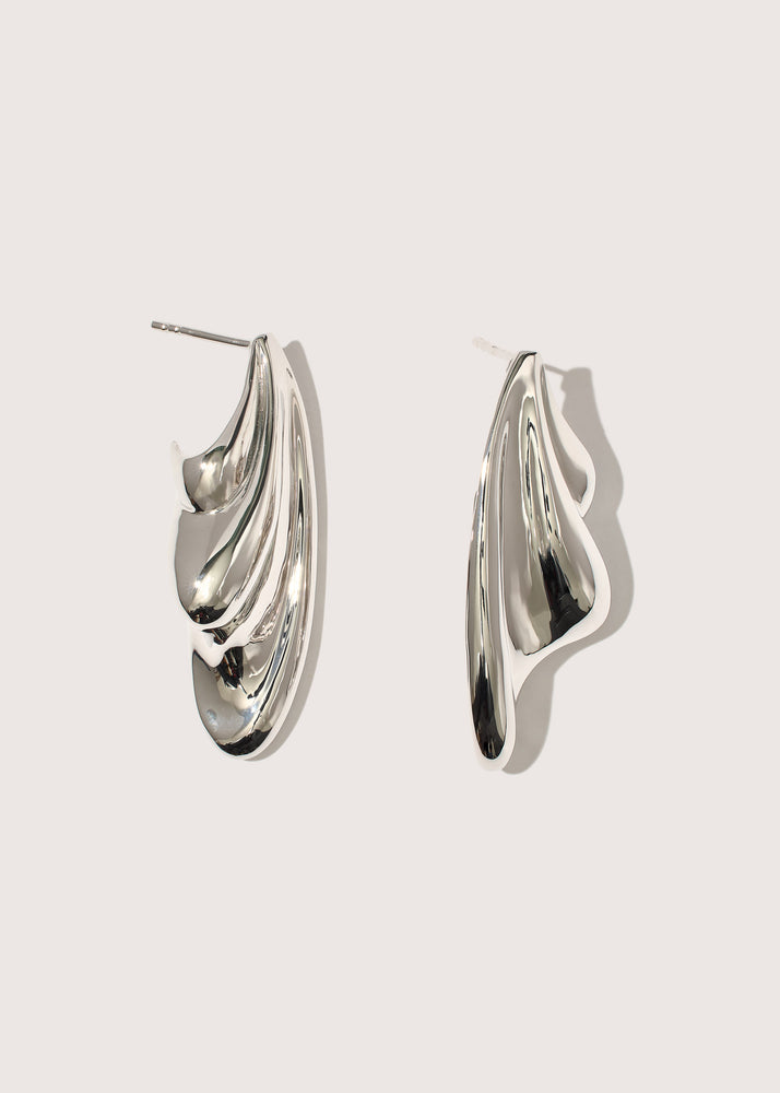 Statement Wave Earrings