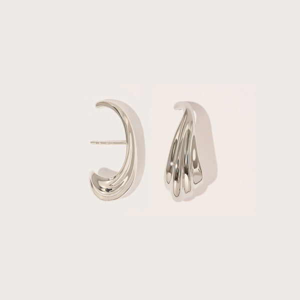 Wave Lower Lobe Earring